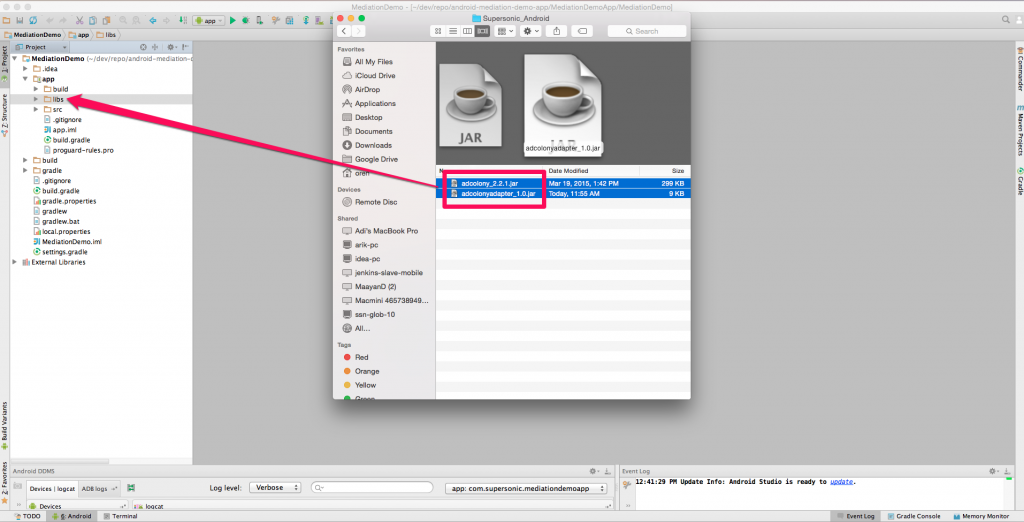 AdColony integration with Supersonic Mediation - 10